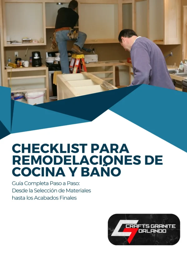 Checklist para Remodelaciones de Cocinas y Baños